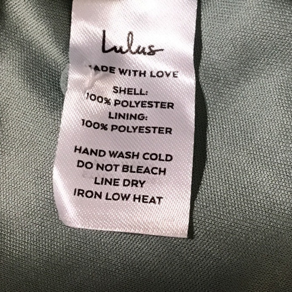 LULU'S XL Celebratory Allure Sage Green Pleated Backless Maxi Dress NWT B156 - Picture 6 of 10